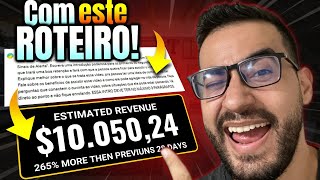 🚨Como Criar ROTEIROS MAGNÉTICOS que FORÇAM o YouTube a Monetizar seu Canal Dark [upl. by Walsh]