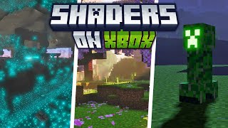 How to Install Minecraft Bedrock Shaders on Xbox Consoles Tutorial [upl. by Edgell815]