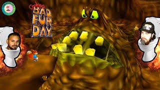 Mighty Poo Boss Fight  Conkers Bad Fur Day [upl. by Eilyab]