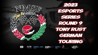 NMSF 2023 eSport Series Round 9  Tony Rust Raceway German Touring [upl. by Emogene708]