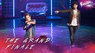 Grand Finale Joe Jonas and Aydan Calafiore sing Shut Up and Dance  The Voice Australia 2018 [upl. by Engleman]