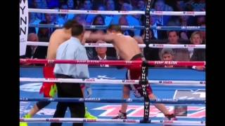 Sergio MartinezJulio Cesar Chavez Jr fight highlights [upl. by Fitzhugh]