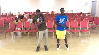 COSTA TITCH GOAT DANCE BY GISA AND NAJUA FROM MUNINI TV SHOW ENTERTAINMENT [upl. by Ainsley]