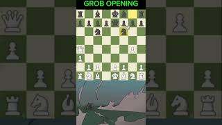 GROB OPENING chess [upl. by Ron]