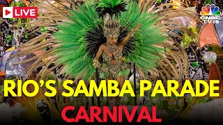 Rio Carnival LIVE Samba Parades In Rio Carnival 2024  Sambadrome  Rio de Janeiro  Brazil  N18L [upl. by Esiled]