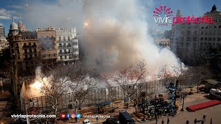 Fallas de Valencia 2024 Mascletà Domingo 3 de Marzo 2024 Pirotecnia Gironina [upl. by Neelac335]