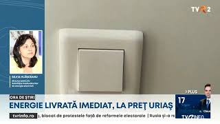 Energie livrată imediat la preţ uriaş [upl. by Hymie192]