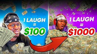 FULL SERIES KSI TRY NOT TO LAUGH  MONEY EDITION [upl. by Lamag744]