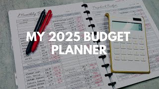 My 2025 Budget Planner [upl. by Allmon853]