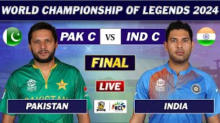 INDIA vs PAKISTAN FINAL LIVE SCORES  IND vs PAK LIVE  WCL 2024 LIVE  PAK vs IND [upl. by Raychel]