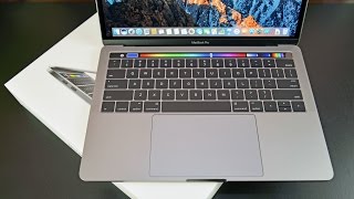 Apple MacBook Pro 13quot Touch Bar Unboxing amp Review [upl. by Grega]