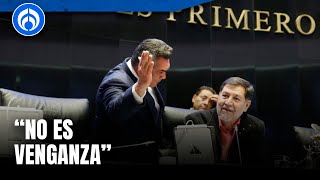 Desafuero de Alito Moreno se desempolva tras riña con Noroña [upl. by Hsoj]