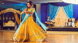 Bride amp Sisters Sangeet Dance  Nainowale Ne  Deewani Mastani  Indian Wedding 2019 [upl. by Sven659]