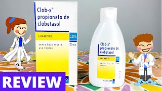 GALDERMA CLOB  X SHAMPOO❤️😱PROPIONATO de CLOBETASOL💙REVIEW✨RESEÑA🏆DERMALOVERS😍SKINCARE [upl. by Ingvar]