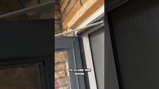 How to Safely Remove a Hidden Storm Door Closer [upl. by Tiff]