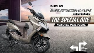 2024 Suzuki Burgman Street 125 Got a Fresh New Look 😍🔥 Newly Launched [upl. by Iow]