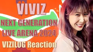 VIVIZ 비비지  NEXT GENERATION LIVE ARENA  VIZILOG Reaction [upl. by Nuaj]