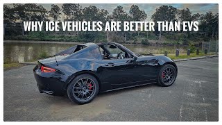 Why I bought a traditional used ICE vehicle over an EV 2021 Mazda MX5 [upl. by Thetos]