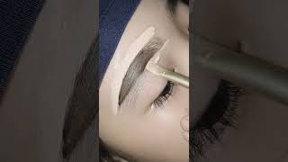 Tutorial belajar lukis kening gam kening tutorialkening eyebrows [upl. by Eiryt]