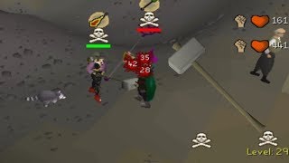 50 Attack Piety Wilderness 1 Hit Pking [upl. by Agata]