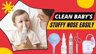 Best Baby Nasal Aspirator to Clean Baby’s Stuffy Nose [upl. by Ayekam]