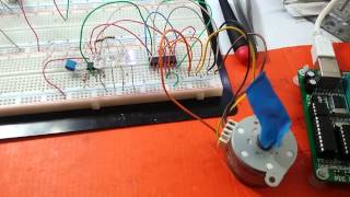 12F675 Stepper motor drive [upl. by Anelas]