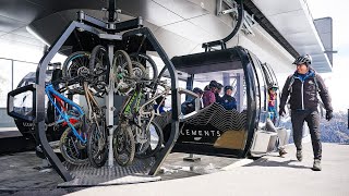 Doppelmayr  Bike Cab  Sölden Austria  English 2021 [upl. by Raseda]