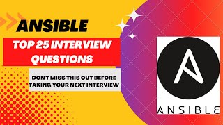 Top 25 Ansible Interview Questions amp Answers  Devops Interview Preparations  Devops Tools [upl. by Atinuahs]