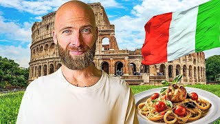 100 Hours in Italy 🇮🇹 Italian Food Marathon From Rome to Florence [upl. by Anrahc]