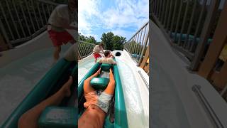 POV Water slide with 3 LAUNCHES [upl. by Derfiniw514]