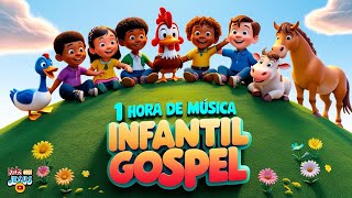 Maratona Música Infantil Gospel  Pra Cantar e Dançar [upl. by Stevens421]