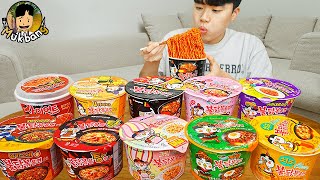 ASMR MUKBANG 편의점 핵불닭 미니 떡볶이 amp 핫도그 amp 김밥 FIRE Noodle amp HOT DOG amp GIMBAP EATING SOUND [upl. by Eillom888]