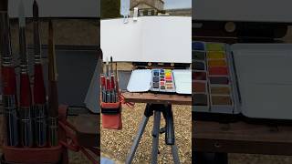 WONDERFUL Watercolour Easel for Travel watercolorpainting easel [upl. by Dagney489]