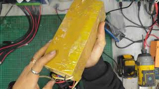 Whats inside a very old silverfish Ebike battery CYCLAMATIC 24v 10Ah [upl. by Hahnke]