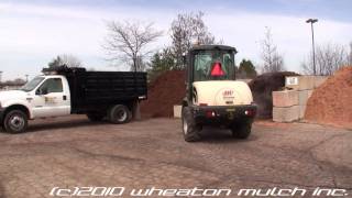 Wheaton Mulch Inc Loading Mulch Video Overview [upl. by Ocirrej956]