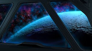 Space Sounds for Sleep or Studying  White Noise Spaceship Ambience 10 Hours [upl. by Trebreh453]