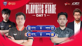 🔴DGWIB HONOR OF KINGS SEASON 2  PLAYOFFS STAGE DAY 1 [upl. by Lotsirk]