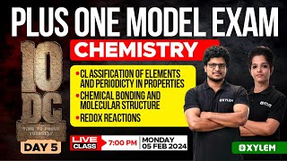 Plus One  Model Exam  Chemistry  Day 5  Xylem Plus One [upl. by Babette806]