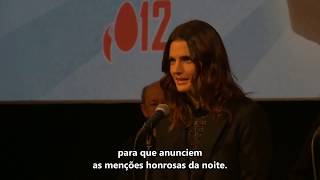 Stana Katic  Kustendorf Festival Premiação  16012019 legendado [upl. by Reifinnej]