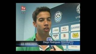 Football  Diego Rodrigues Rigonato au Tours FC [upl. by Sherburn]