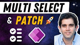 How to Select MULTIPLE Items in Power Apps Gallery amp PATCH [upl. by Doi]