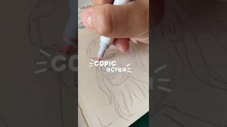 Trying out Copic Acrea new Markers COPICOfficialchannel [upl. by Broderic105]