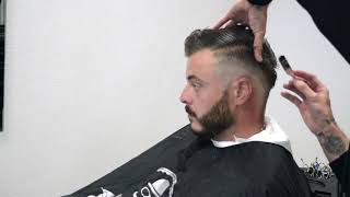 Tutorial Undercut HighFade Rockerbilly MännerHaarschnitt [upl. by Ahders]