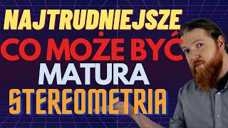 MATURA MATEMATYKA Stereometria prostopadłościan za 10 PEWNIAK stereometria cz3 [upl. by Ymot]