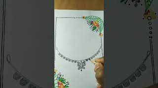 Jewellery design jeweller making jewrllery sketch ytshortsshortsviralshorts [upl. by Lisan339]