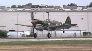 P40 Warhawks Flying at AVG Flying Tigers Reunion Cavanaugh 2014 [upl. by Petey529]