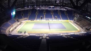 Davis Cup Vancouver Timelapse [upl. by Malarkey]