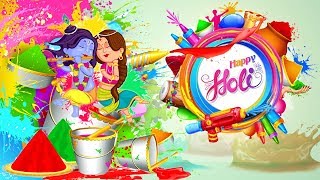 Happy holi wishes  Whatsapp Video Message  Holi Greetings  Ecard [upl. by Shalna]