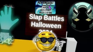 how to get poltergeists glove Slap battles [upl. by Nolyarb]