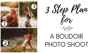 BOUDOIR PHOTOGRAPHY My Tips on How to Plan a Photo Shoot  3 steps to map out your boudoir sessions [upl. by Gardol978]